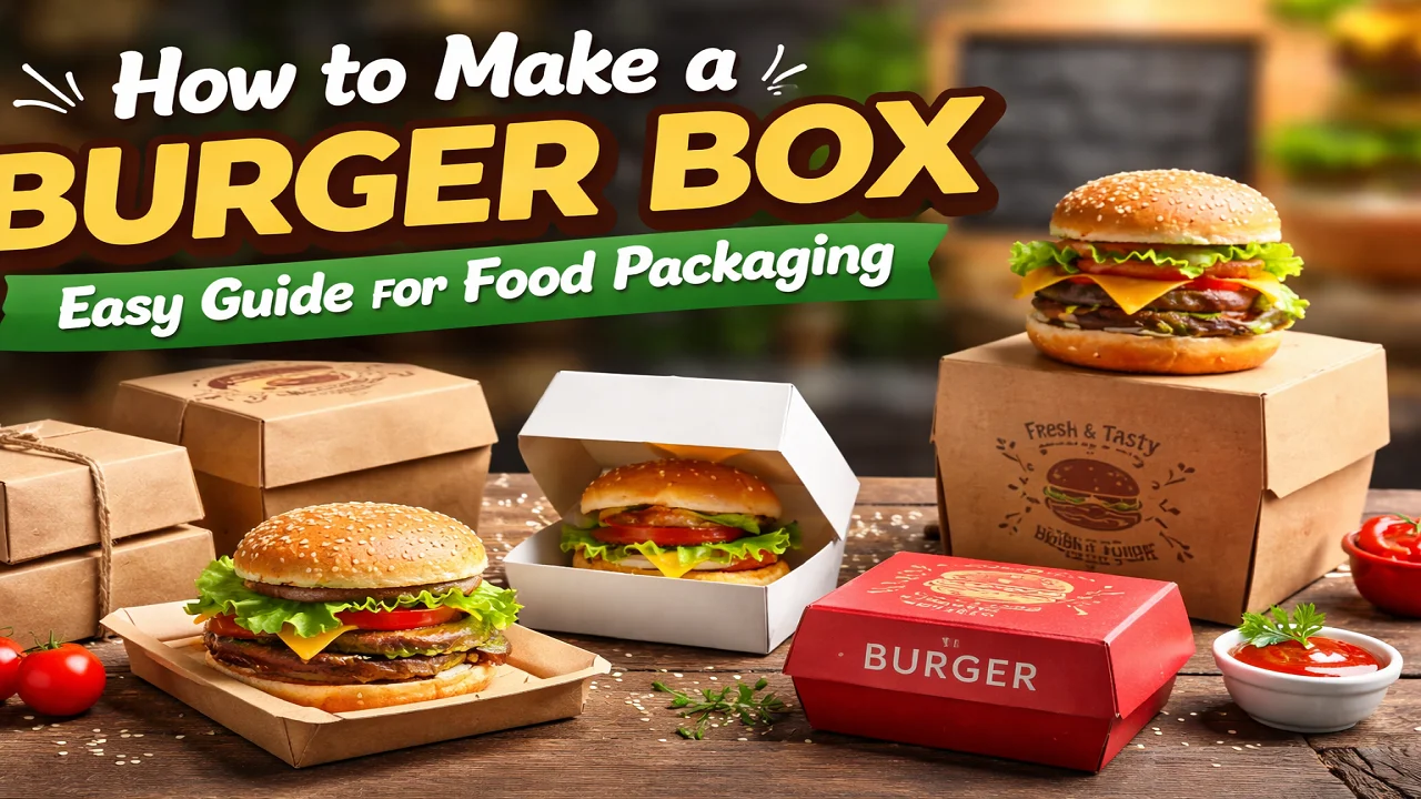 how to make a burger box fine packaging au