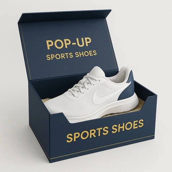 Custom Printed Sports Shoes Packaging Boxes With Logo