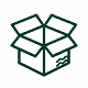 corrugated boxes icon fine packaging