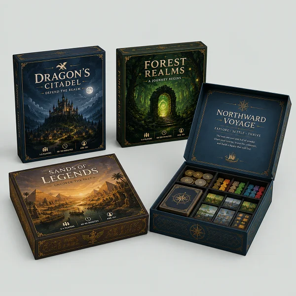 order wholesale custom board game boxes in australia