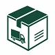 shipping boxes icon fine packaging