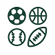 sports boxes icon fine packaging