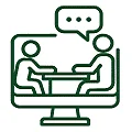 consultation icon fine packaging