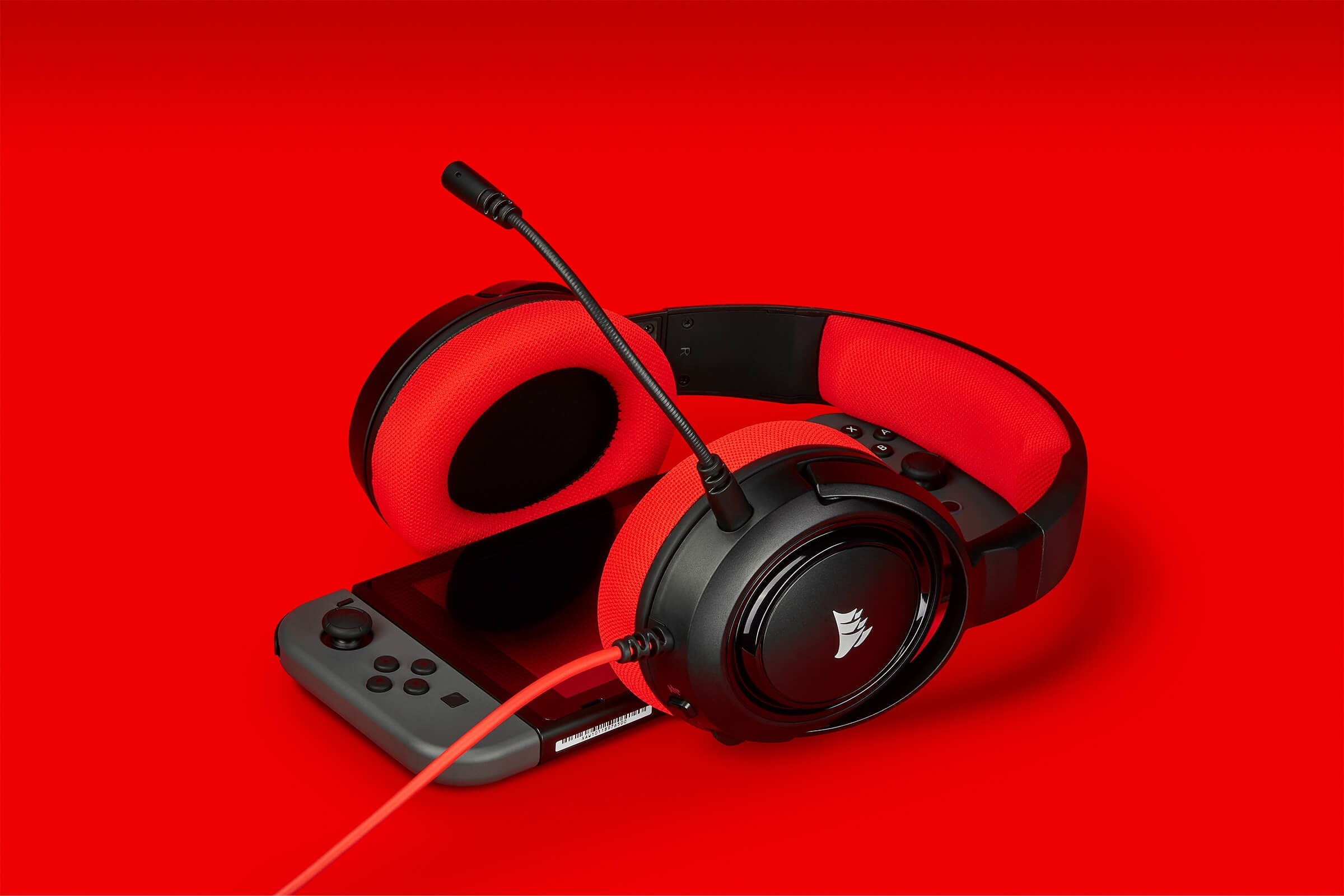 red gaming headsets