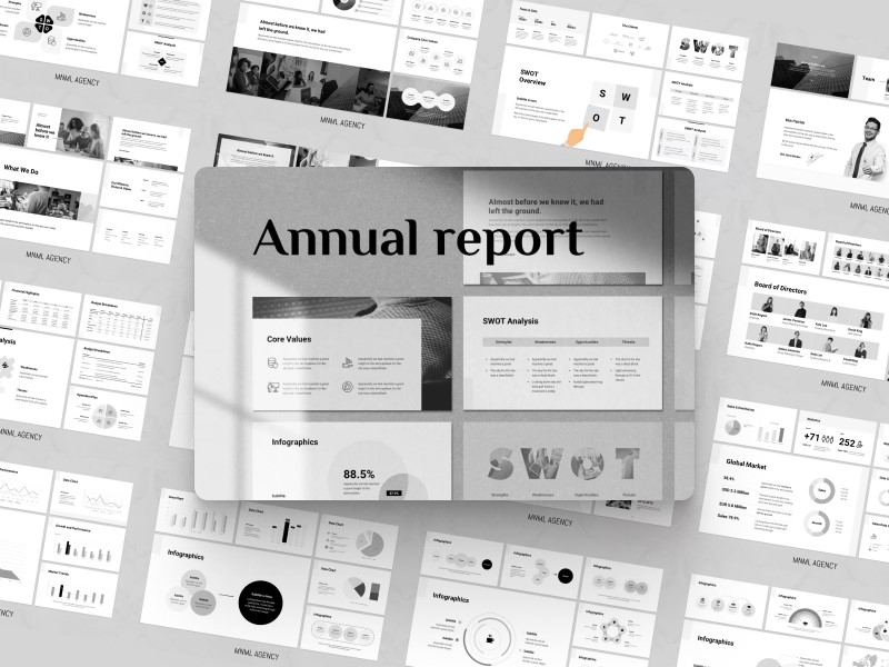 Annual Report - Animated Template
