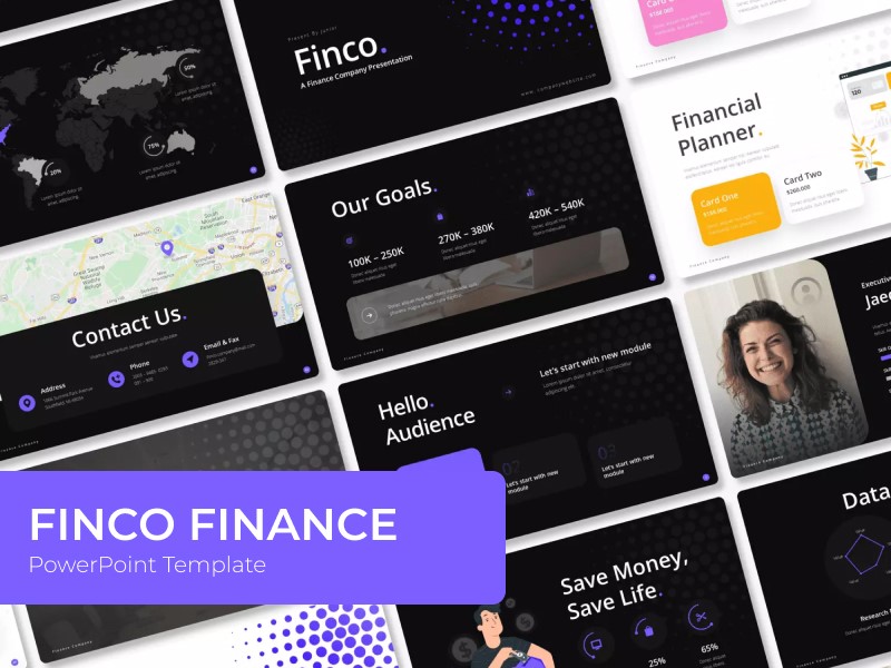 Finco Finance PowerPoint Template