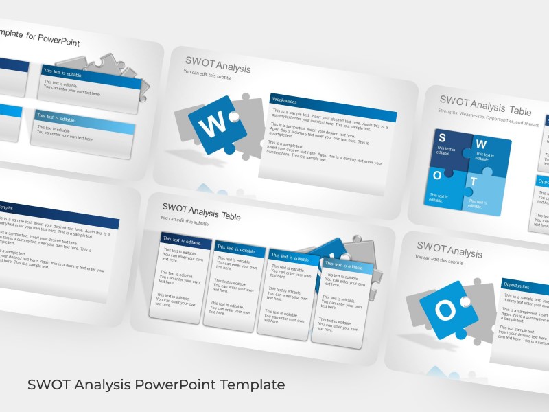 SWOT Analysis PowerPoint Template