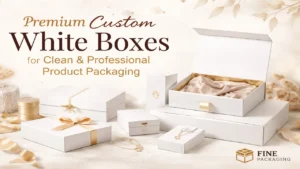 Premium Custom White Boxes for Clean and Professional Product Packaging