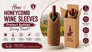 How Honeycomb Wine Sleeves Protect Bottles During Transit?